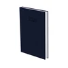 Határidőnapló A/5 napi PVC műbőrös kék 145x205mm 690N Előjegyzési naptár Agenda