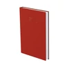 Határidőnapló A/5 napi PVC műbőrös piros 145x205mm 530N Előjegyzési naptár Agenda