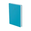 Határidőnapló A/5 napi PVC műbőrös világoskék 145x205mm 620N Előjegyzési naptár Agenda