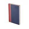 TOPTIMER Határidőnapló A/5 heti GROOVY G015 bordó-fehér-kék 150x210mm Előjegyzési naptár Agenda