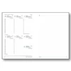 TOPTIMER Határidőnapló A/5 heti GROOVY G015 kék-ezüst-kék 150x210mm Előjegyzési naptár Agenda