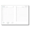 TOPTIMER Határidőnapló A/4 napi WIDE W024 KÉK 205 x 290mm Előjegyzési naptár Agenda