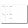 TOPTIMER Határidőnapló A/5 heti TRADITIONAL T015 zöld 150x210mm Előjegyzési naptár Agenda