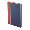 TOPTIMER Határidőnapló B/5 heti GROOVY G011 bordó-fehér-kék 170x245mm Előjegyzési naptár Agenda