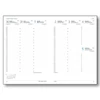 TOPTIMER Határidőnapló B/5 heti TRADITIONAL T011 zöld 170x245mm Előjegyzési naptár Agenda