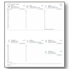 TOPTIMER Határidőnapló zseb fekvő TRADITIONAL T030 zöld 170x95mm zsebnaptár