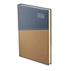 TOPTIMER Határidőnapló B/5 heti DUPLEX D011 kék-mustár 170x240mm Előjegyzési naptár Agenda