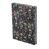 TOPTIMER Jegyzetfüzet A/5 ''404 NOTES FOUND - BLACK'' N167 FLOWERS FEKETE