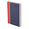 TOPTIMER Határidőnapló A/5 napi GROOVY G021 bordó-fehér-kék 150x210mm Előjegyzési naptár Agenda