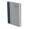 TOPTIMER Határidőnapló A/5 napi GROOVY G021 kék-kék-szürke 150x210mm Előjegyzési naptár Agenda