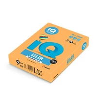 Színes fénymásolópapír A/4 80g IQ Color 500ív/csomag neonnarancs -IQC480/N/NEOOR-