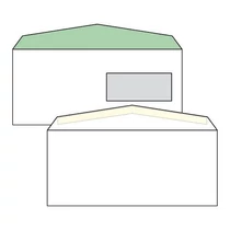 Boríték LC6/5 enyvezett ablakos jobb 35x90mm HARMANEC (1C=100db)