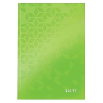 Beíró A/5 WOW, lakkfényű, kockás, zöld LEITZ -46281064-
