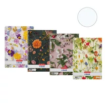 Spirálfüzet A/4 70 lap kockás Flower HERLITZ -09542861-