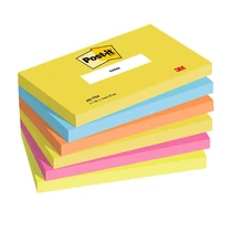 3M Post-it 655-TFEN 76x127mm 100lap 6tömb neon pink öntapadós jegyzettömb -FT510283557-