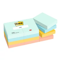 3M Post-it 653-MTDR 38x51mm 100lap 12tömb neon zöld öntapadós jegyzettömb -FT510283508-