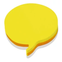 3M Post-it 2007SP 140x92x23mm 225lap mondatfelhő öntapadós jegyzettömb -FT510076654-