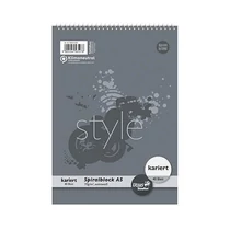 Jegyzettömb A/5 kockás spirál URSUS -608541020-