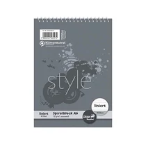 Jegyzettömb A/6 40lap vonalas spirál URSUS -608640010-