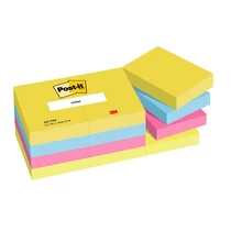 3M Post-it 653-TFEN 38x51mm 100lap 12 tömb/csomag neon pink öntapadós jegyzettömb -FT510283532-