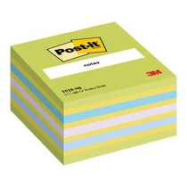 3M Post-it 2028NB 76x76mm 450lap neonkék/zöld öntapadós jegyzettömb -FT510093253-