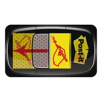 3M Post-it index 680-31 25,4x43,2mm 50címke aláírás oldaljelölő -70071392784-