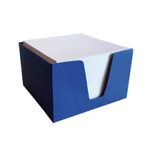 Kockatömb 9x9x6cm színes hullámkarton tartóban
