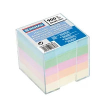 Kockatömb műanyag dobozban ''IN BOX COLOURED'' nem ragasztott 83x83x75mm -7491001-99- DONAU