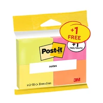 3M Post-it 6812 neon öntapadós jegyzettömb csomag 51x38 mm, 3x100 lap -FT510094053-