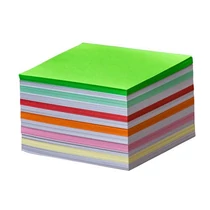 Kockatömb 8x8x5cm ragasztott, design színek