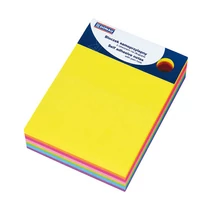 Öntapadós jegyzettömb 101x76mm DONAU Cube neonmix 280 lap