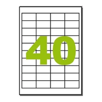 Etikett LCJ115 48,5x25,4mm 100ív KF00190 40 címke/ív kerekített sarkú Q-CONNECT Etikett LCJ115 48,5x25,4mm 100ív KF00190 40 címke/ív kerekített sarkú Q-CONNECT