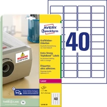 Etikett 6140-20 45,7x25,4mm 20 ív Avery-Zweckform