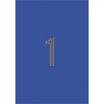 Etikett 210x297 20 íves kék APLI -LCA1600-