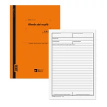 Ellenőrzési napló 25x3 lapos tömb A/4 álló C.18-72/V PÁTRIA -C.18-72/V-