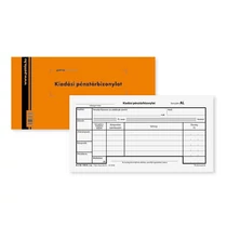 Kiadási pénztárbizonylat 25x2lap B.318-103/V Pátria