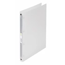 Gyűrűskönyv A/4 4 gyűrűs 20mm áttetsző fehér Q-CONNECT -KF02922-