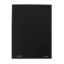 Iratgyűjtő A/4 karton DONAU fekete pólyás dosszié 390g