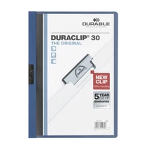 Klipmappa A/4 Duraclip 2200 kék DURABLE -220006/P2030-0054-