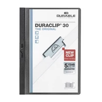 Klipmappa A/4 Duraclip 2200 fekete DURABLE -220001/P2030-0051-