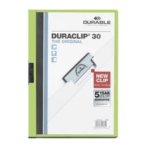 Klipmappa A/4 Duraclip 2200 zöld DURABLE -220032/P2030-0058-