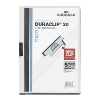 Klipmappa A/4 Duraclip 2200 fehér DURABLE -220002/P2030-0050-