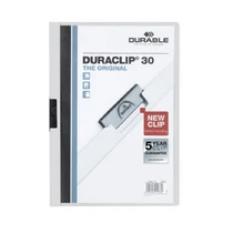 Klipmappa A/4 Duraclip2200 szürke -P2030-0059- Durable