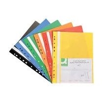 Gyorsfűző A/4 lefűzhető PP kék műanyag Q-CONNECT -KF15663- Gyorsfűző A/4 lefűzhető PP kék műanyag Q-CONNECT -KF15663-