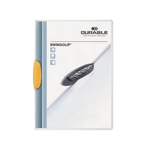 Klipmappa A/4 Durable Swingclip 2260 narancs -226009/P2030-0183-