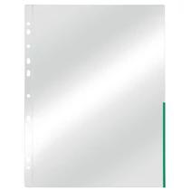 Genotherm A/4 lefűzhető 105 micron színes szélű zöld ESSELTE tasak (Kiszerelés: 100db/csm) -55366-
