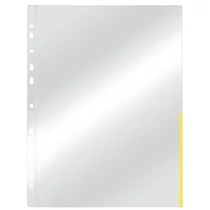 Genotherm A/4 lefűzhető 105 micron színes szélű sárga ESSELTE tasak (Kiszerelés: 100db/csm) -55361-
