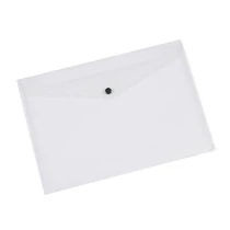 Irattasak A5 fekvő patentzáras átlátszó Q-CONNECT -KF02470-