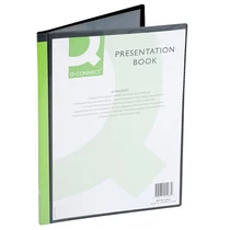 Iratvédő mappa panorámás 10 tasakos Q-CONNECT -KF01263-