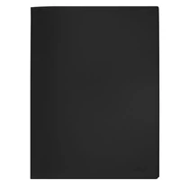 Iratvédő mappa 20 tasakos fekete Q-CONNECT -KF01252-
